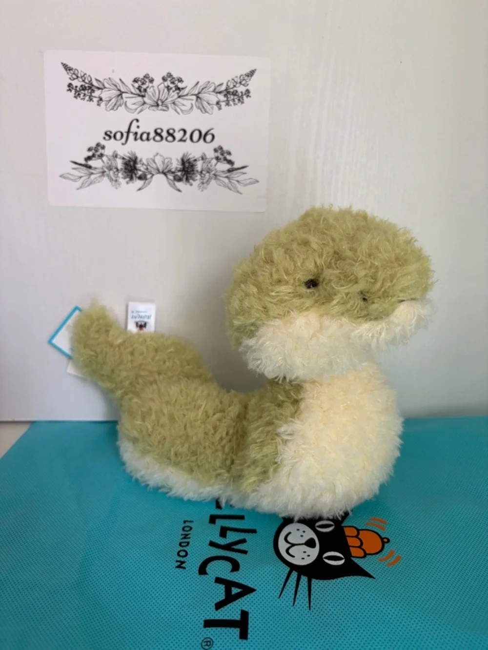 Jellycat LITTLE SNAKE Soft Plush Toy CUTE Fluffy Collectible Stuffed Snake NWT